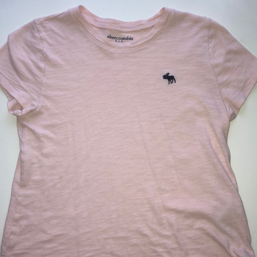 Pink short sleeve Abercrombie T